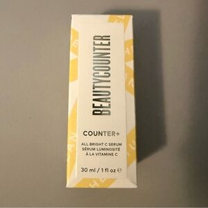 Beautycounter Counter+ All Bright C Serum - Yellow and White